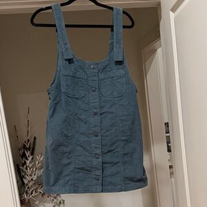 American Eagle Outfitters Teal Button-Down Top